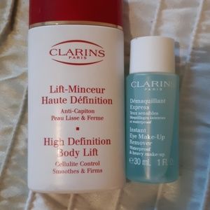 Clarins face products